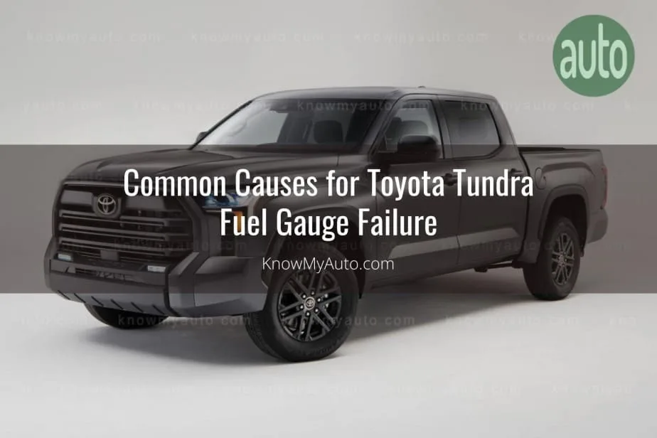 Gray Toyota Tundra with white background