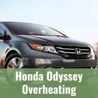 Honda Odyssey driving on the highway