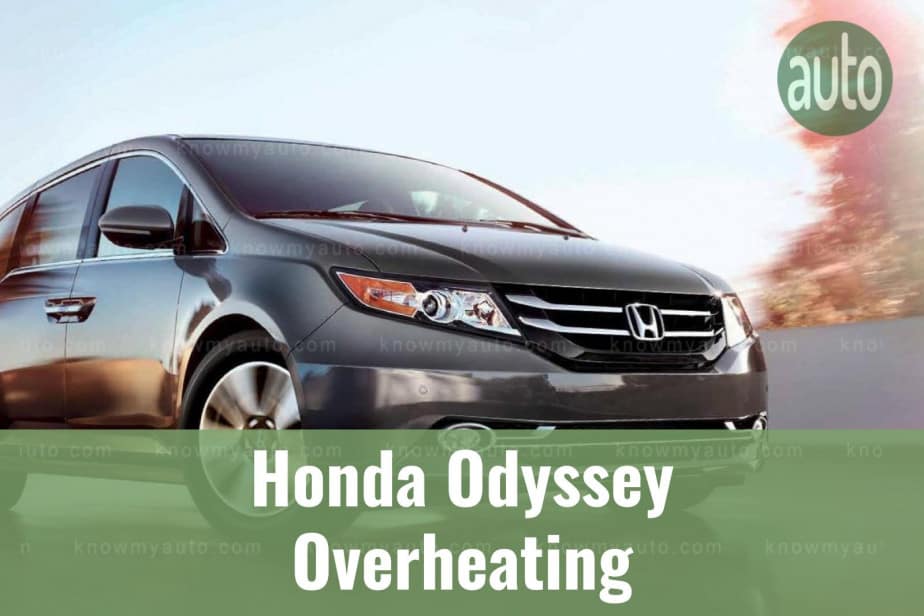 Honda Odyssey on the road