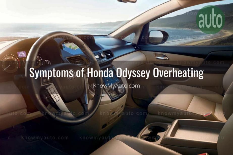 Honda Odyssey Parked at The Beach
