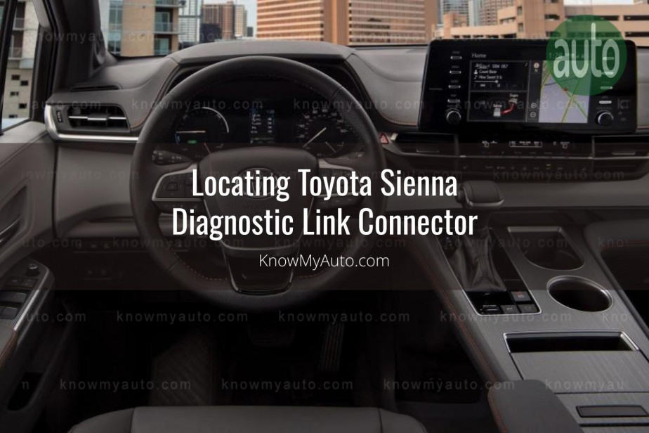 Toyota Sienna dashboard