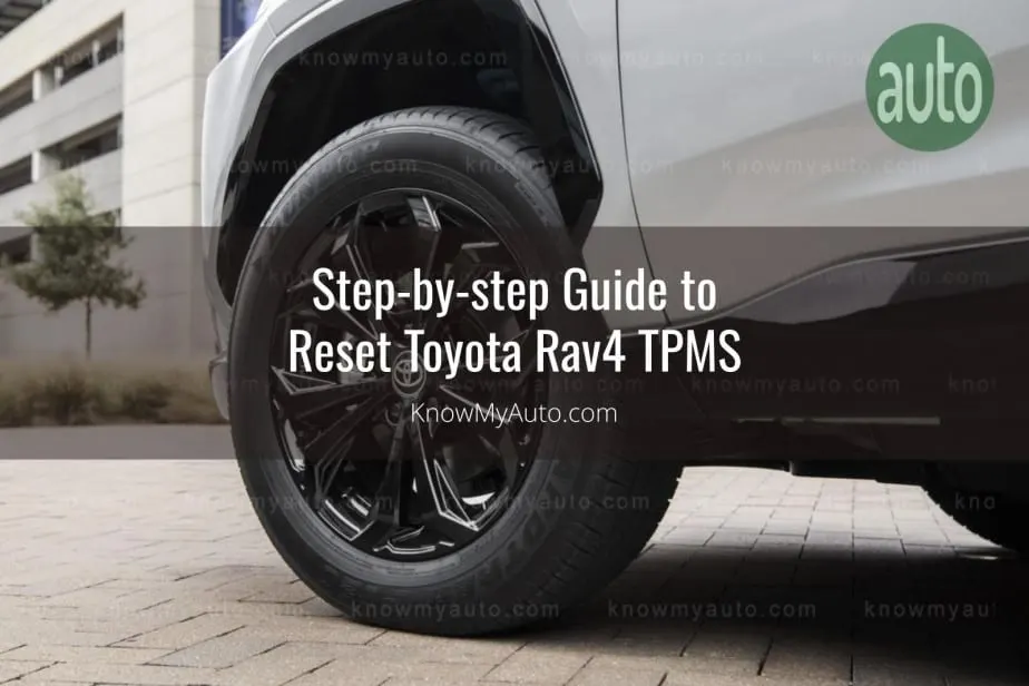 Toyota Rav4 driver side wheel and tire