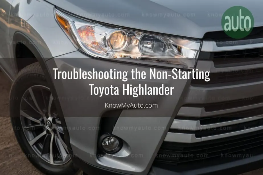 Toyota Highlander headlights