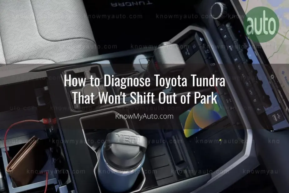 Toyota Tundra truck gear shifter