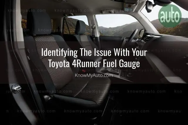 Interior cabin of Toyota 4Runner
