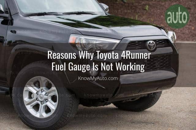 Black Toyota 4Runner on dirt road