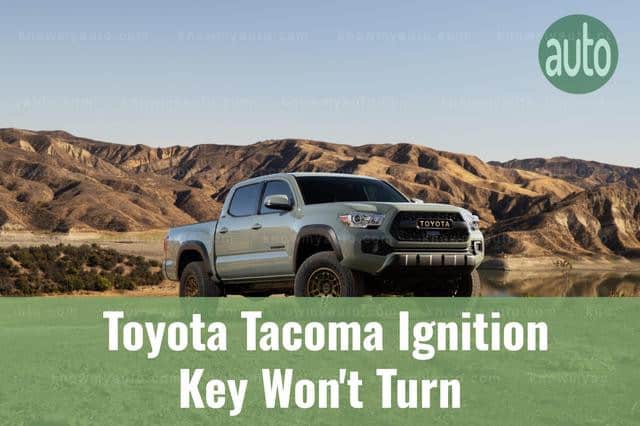 Toyota Tacoma Driving Through Hills