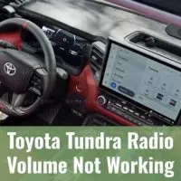 Toyota Tundra Interior Cabin