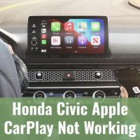 Honda Civic Infortainment Screen