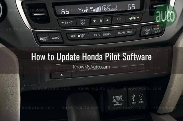 Honda Pilot Radio Controls