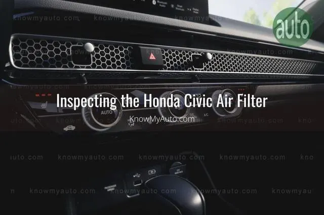 Honda Civic AC Control Knobs