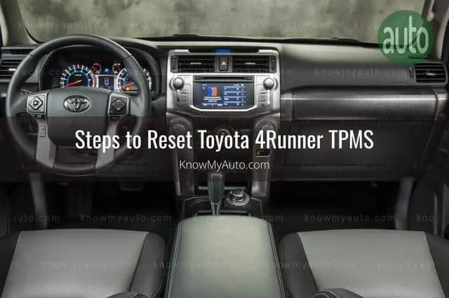 Toyota 4Runner radio controls