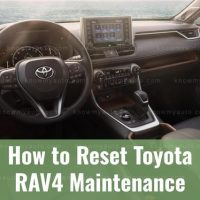 Toyota RAV4 Dashboard and Infotainment Screen