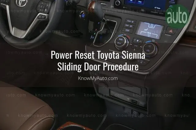 Toyota Sienna gear shifter
