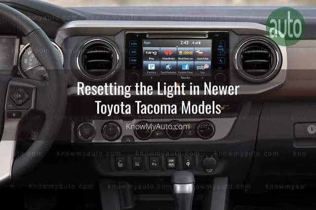 Toyota Tacoma Radio Console