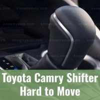 Toyota Camry shifter