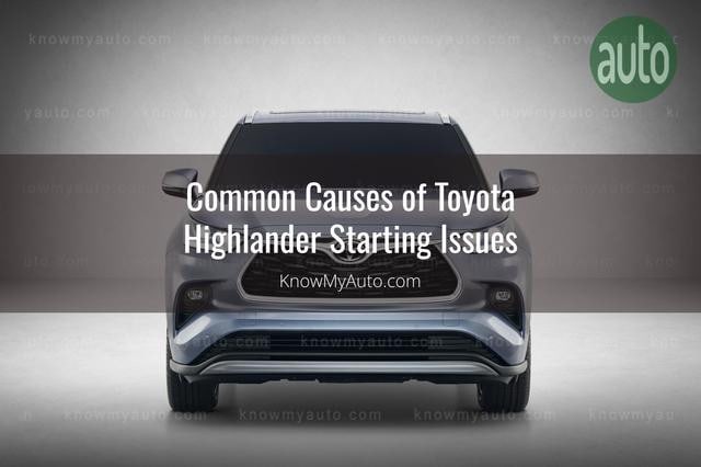 Toyota Highlander parked in showroom