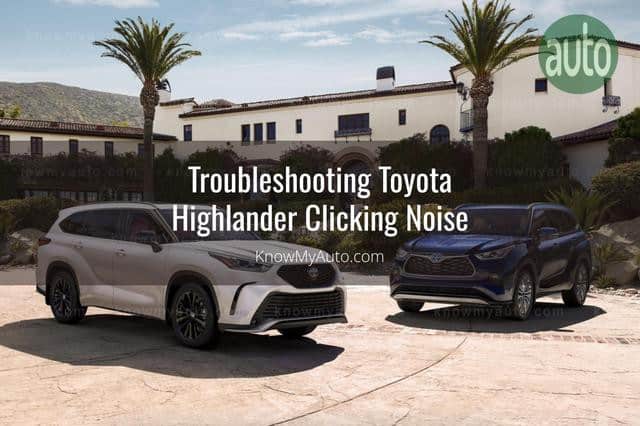 Toyota Highlander parked on driveway of mansion