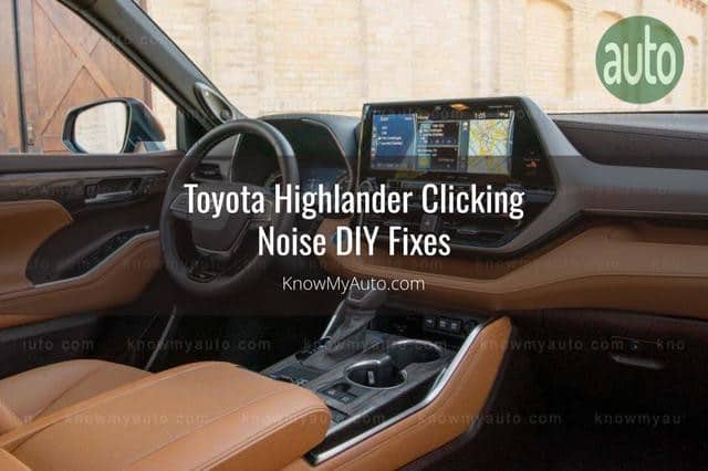 Toyota Highlander interior cabin