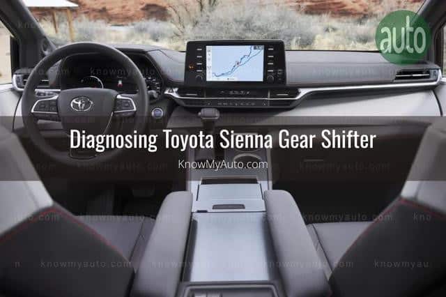 Toyota Sienna front seats