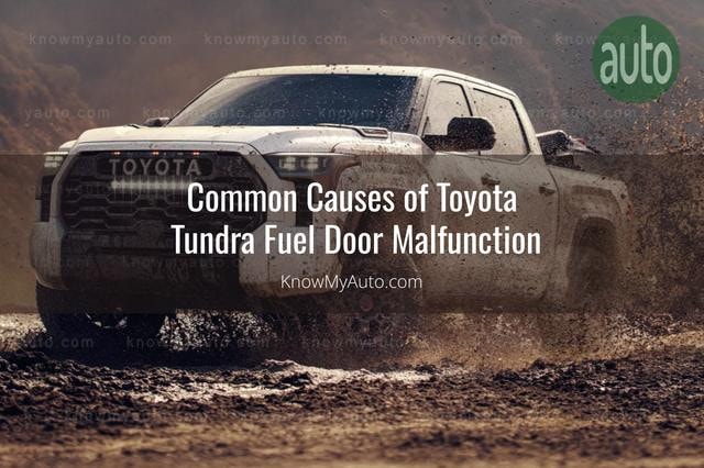Toyota Tundra driving through mud