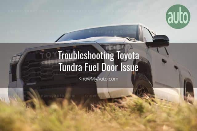 Toyota Tundra on a field