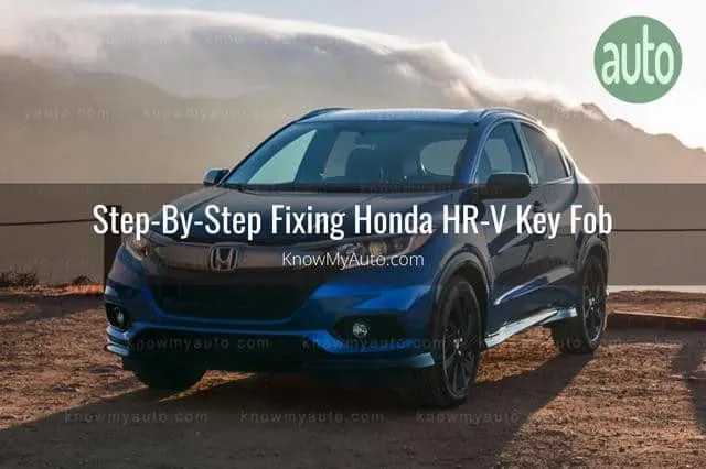 Honda HRV on the road
