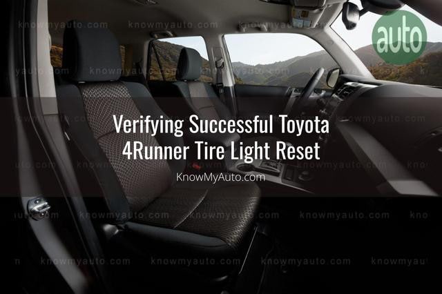 Interior of Toyota 4Runner