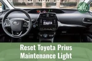 Toyota Prius interior front cabin