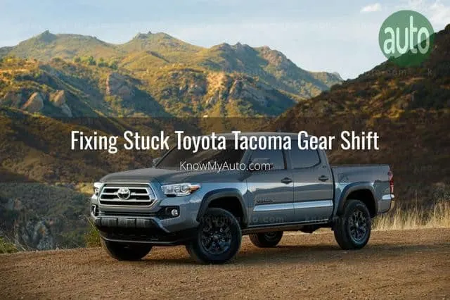 Toyota Tacoma parked